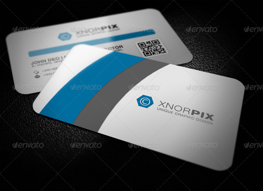 Excel Business Card, Print Templates GraphicRiver